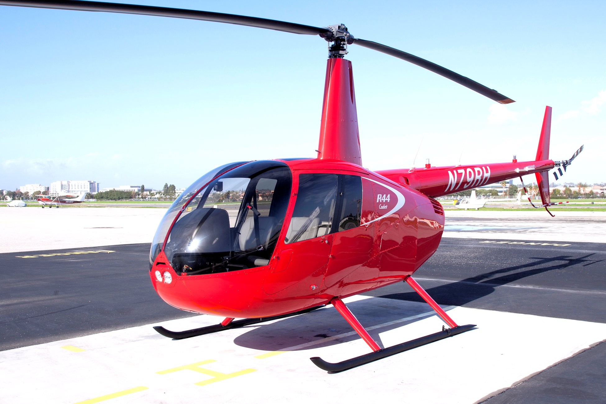 Полет на вертолете Robinson r44